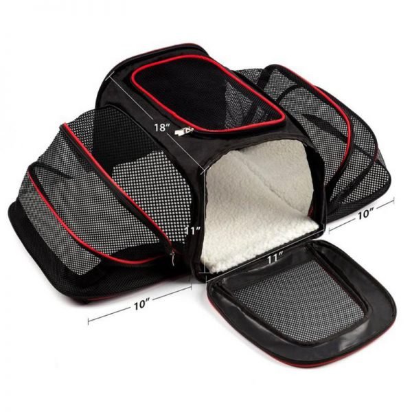 Multi-functional Pet Puppy Dog Carrier Folding Dog Cat Car Seat Basket Mat Cage Safe Carry Seat Bag Pet Shoulder Bag Carrier - Image 6