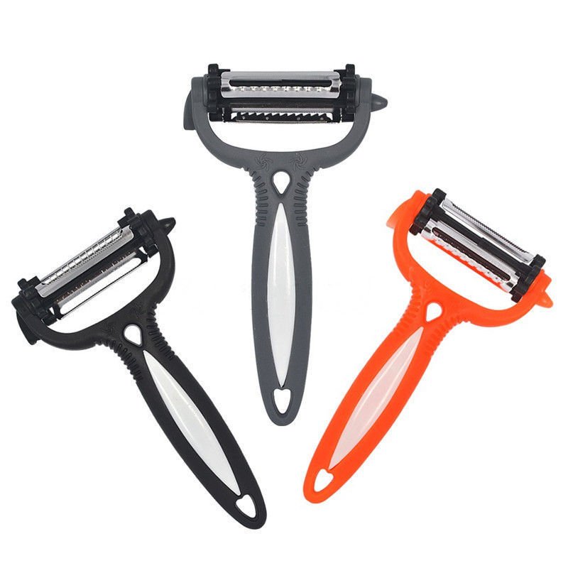 Multifunctional 360 Degree Rotary Kitchen Tool Vegetable Fruit Potato Carrot Peeler Grater Turnip Cutter Slicer Melon Gadget - Image 2
