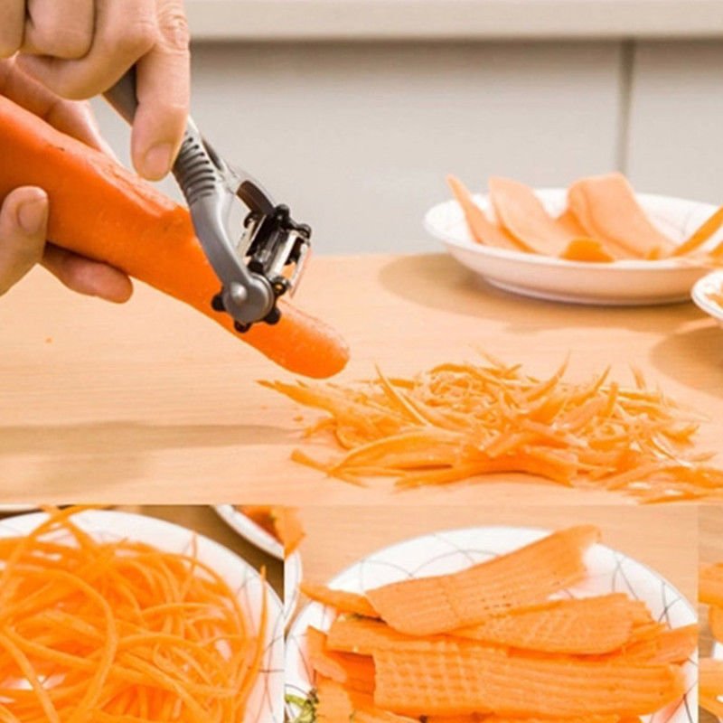 Multifunctional 360 Degree Rotary Kitchen Tool Vegetable Fruit Potato Carrot Peeler Grater Turnip Cutter Slicer Melon Gadget - Image 6