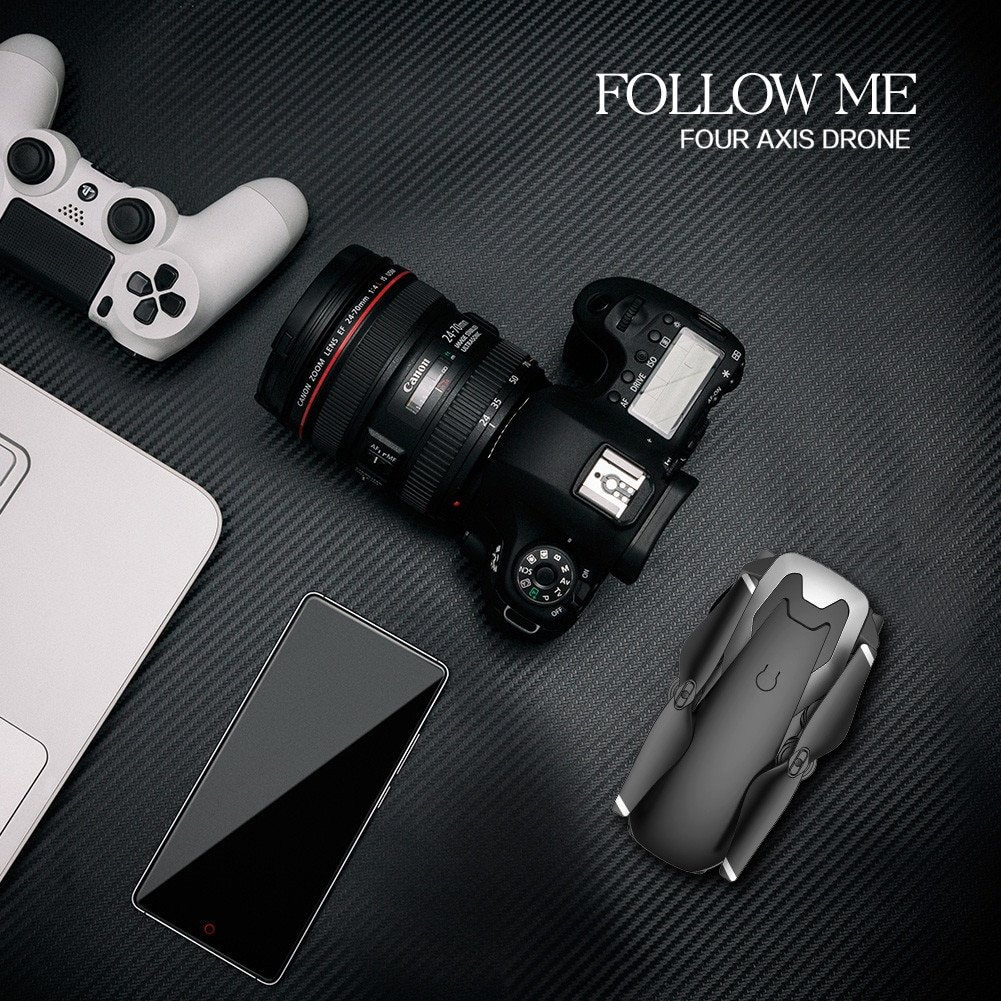 MuqGew Rc helicopter X12 Drone 0.3MP Quadcopter With Camera WiFi FPV 2.4G One Key Return Quadcopter Helicopter with camera hd - Image 2