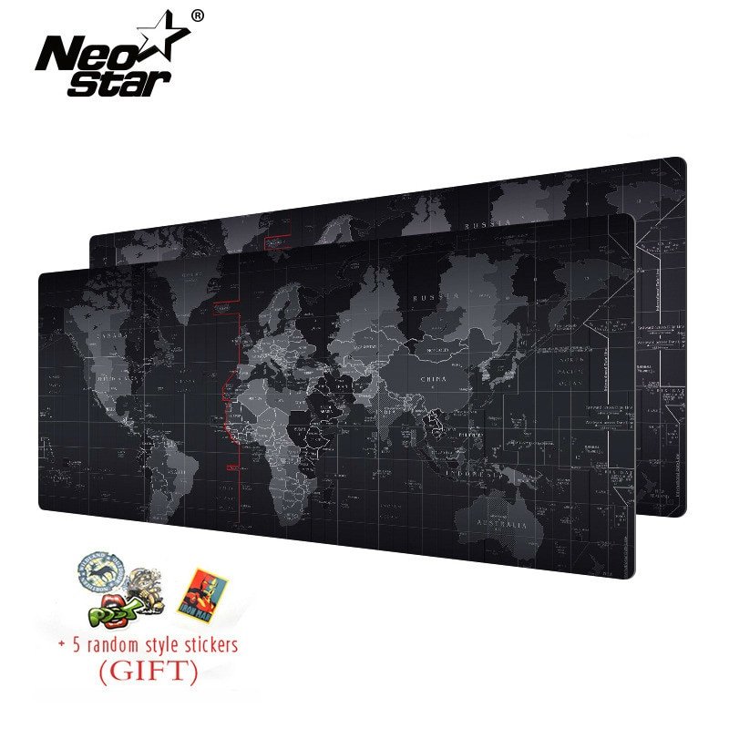NEO STAR Large Mouse Pad Old World Map Notebook Computer Mousepad Gaming Mouse Mats Practical Office Desk Resting Surface