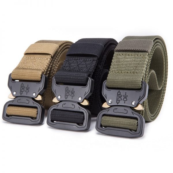 New Nylon Belt Men Army Tactical Belt Molle Military SWAT Combat Belts Knock Off Emergency Survival Waist Tactical Gear Dropship - Image 2