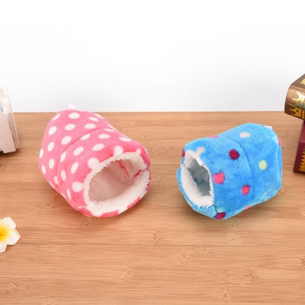 New S-L 3 Size Pig/Cat/Dog Chinchillas Squirrel Bed Nest Hamster House Cage Accessories Mini Animals Hamster Bed Cotton Pet Nest - Image 4