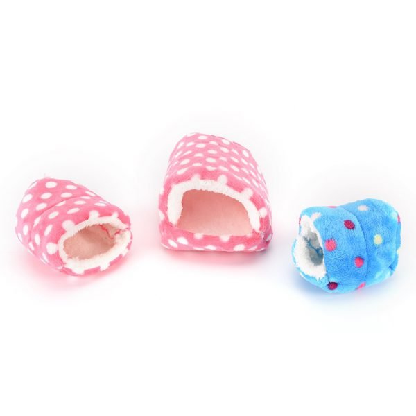New S-L 3 Size Pig/Cat/Dog Chinchillas Squirrel Bed Nest Hamster House Cage Accessories Mini Animals Hamster Bed Cotton Pet Nest - Image 5