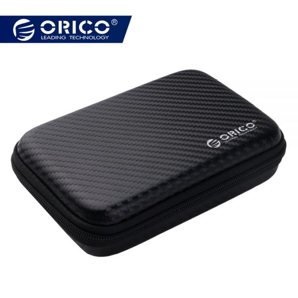 ORICO 2.5 Hard Disk Case Portable HDD Protection Bag for External 2.5 inch Hard Drive/Earphone/U Disk Hard Disk Drive Case Black