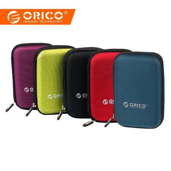 ORICO PHD-25 2.5 Inch HDD Protection Bag box for External Hard Drive Storage Protection case for HDD SSD Black/Blue/Green/PurPle