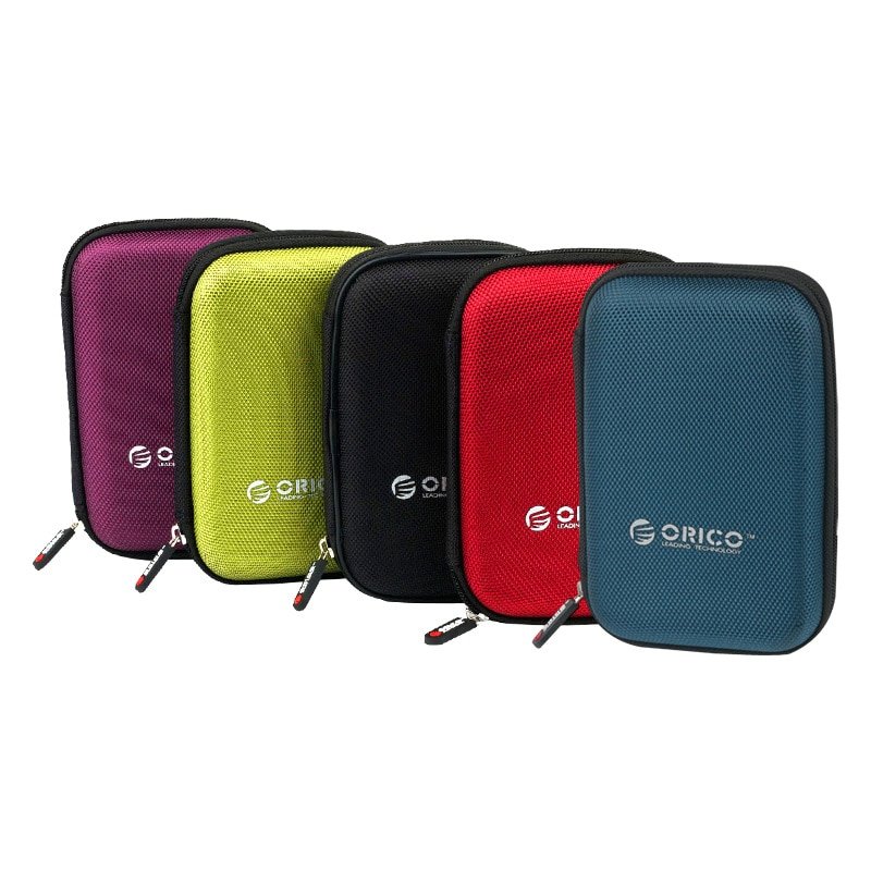 ORICO PHD-25 2.5 inch Portable External Hard Drive Protection Bag Dual Buffer Layer HDD Protector Case- Black - Image 6