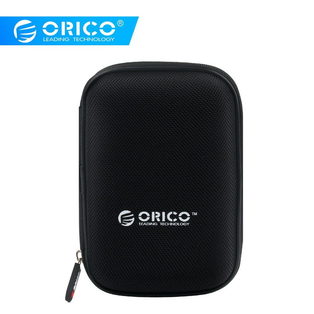ORICO PHD-25 2.5 inch Portable External Hard Drive Protection Bag Dual Buffer Layer HDD Protector Case- Black