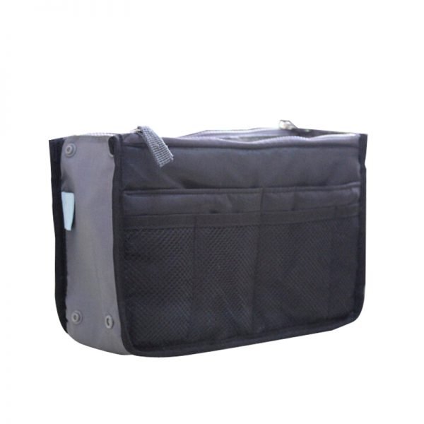 Organizer Insert Bag Women Nylon Travel Insert Organizer Handbag Purse Large liner Lady Makeup Cosmetic Bag Cheap Female Tote - Image 2