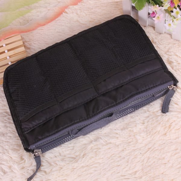 Organizer Insert Bag Women Nylon Travel Insert Organizer Handbag Purse Large liner Lady Makeup Cosmetic Bag Cheap Female Tote - Image 4