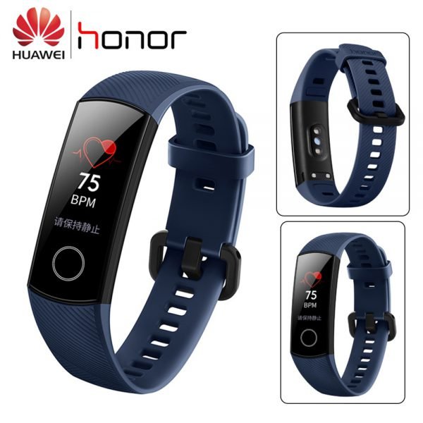 Original Huawei Honor Band 4 Smart Wristband 2018 New 0.95'' Color Amoled Touchscreen Swim Posture Detect Heart Rate Sleep Snap