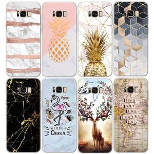 Pineapple Cover For Samsung Galaxy A30 A50 J2 J7 Prime S6 S7 Edge S8 S9 Plus A3 A5 A6 A8 Note 8 9 2016 2017 2018 Marble TPU Case