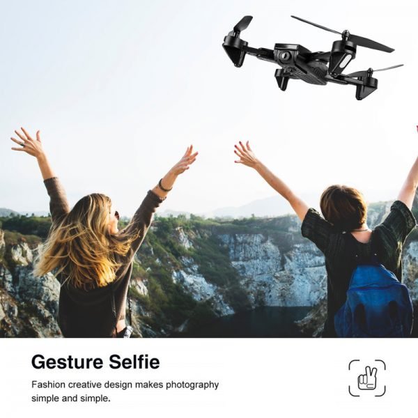 Professional Selfie Drone Optical Follow Me RC Quadcopter with Dual Camera HD 1080P FPV Helicopter VS VISUO XS809S SG700 E58 - Image 3