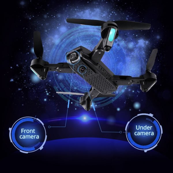 Professional Selfie Drone Optical Follow Me RC Quadcopter with Dual Camera HD 1080P FPV Helicopter VS VISUO XS809S SG700 E58 - Image 4