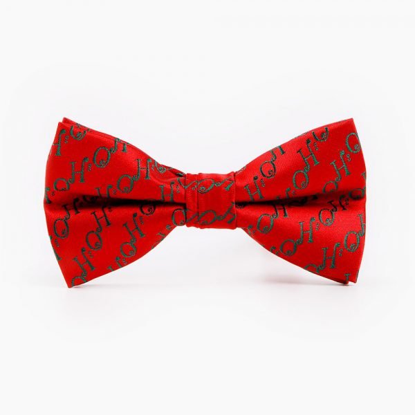 RBOCOTT Christmas Bow Tie Men's Fashion Black Bowtie Red For Festival Green Tree Santa Claus Snowflake Bow Ties For Accessories - Image 5