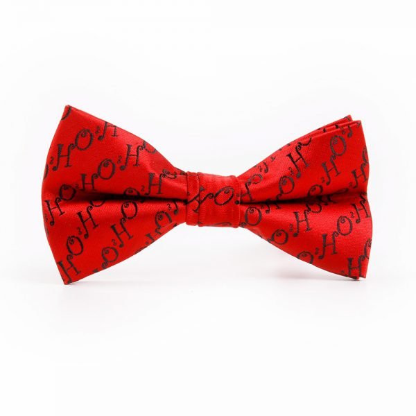 RBOCOTT Christmas Bow Tie Men's Fashion Black Bowtie Red For Festival Green Tree Santa Claus Snowflake Bow Ties For Accessories - Image 6