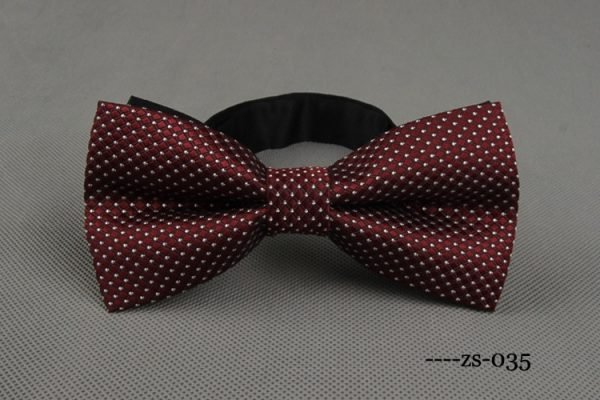 RBOCOTT Men's Bow Tie Gold Paisley Bowtie Business Wedding Bowknot Dot Blue And Black Bow Ties For Groom Party Accessories - Image 3
