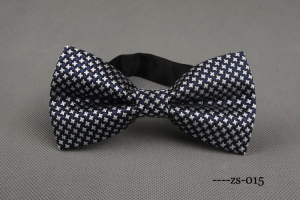 RBOCOTT Men's Bow Tie Gold Paisley Bowtie Business Wedding Bowknot Dot Blue And Black Bow Ties For Groom Party Accessories - Image 4