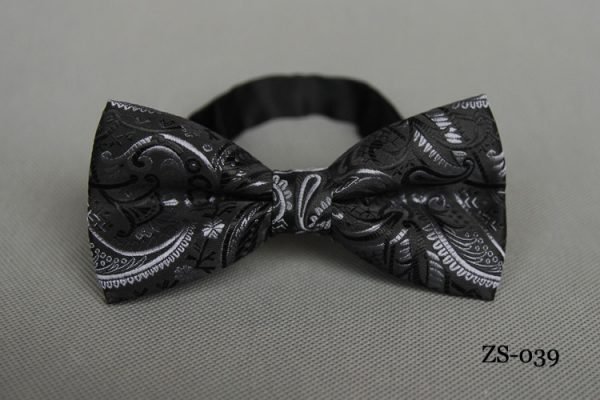 RBOCOTT Men's Bow Tie Gold Paisley Bowtie Business Wedding Bowknot Dot Blue And Black Bow Ties For Groom Party Accessories - Image 6