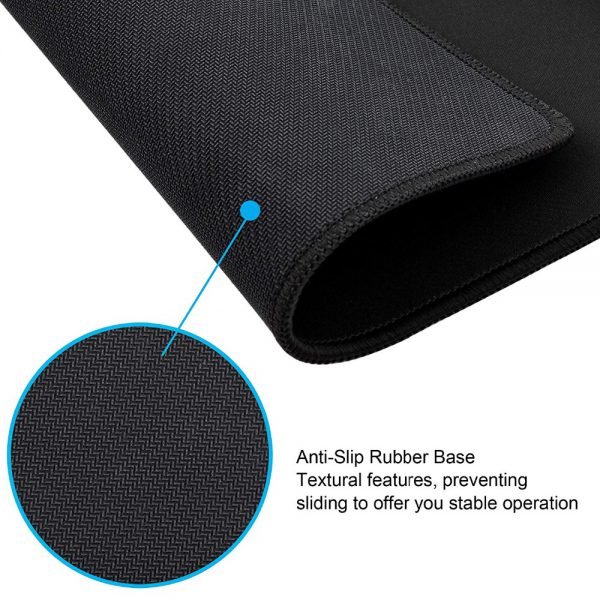 Rakoon Large Size Gaming Mouse Pad Anti-slip Natural Rubber PC Computer Gamer Mousepad Desk Mat Locking Edge for CS GO LOL Dota - Image 4