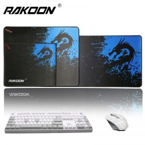 Rakoon Speed/Control Version Large Gaming Mouse Pad Gamer Locking Edge Mouse Keyboards Mat Big Desk Mousepad for CSGO Dota 2 LOL