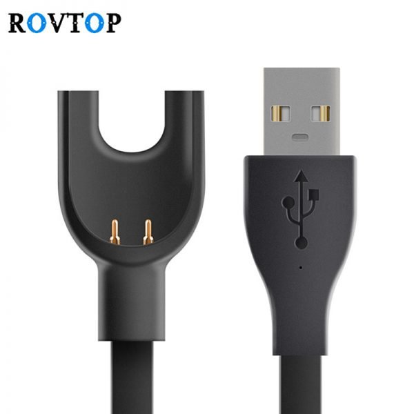 Rovtop Chargers For Xiaomi Mi Band 2 3 Charger Cable Data Cradle Dock Charging Cable For Xiaomi MiBand 2 3 USB Charger Line Z3