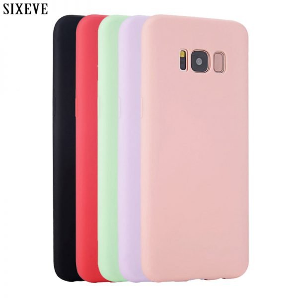 SIXEVE Silicon Case for Samsung galaxy S8 S9 Plus S6 S7 edge S4 S5 neo Note 8 9 3 4 5 A3 A5 A7 2015 2016 2017 Luxury Phone Cover