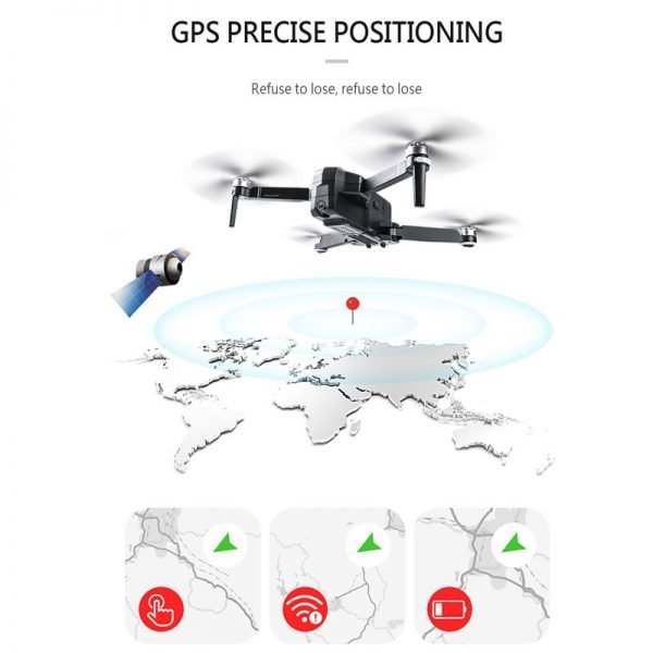 SJRC F11 GPS Drone With Wifi FPV 1080P Camera Brushless Quadcopter 25 minutes Flight Time Gesture Control Foldable Dron Vs CG033 - Image 2