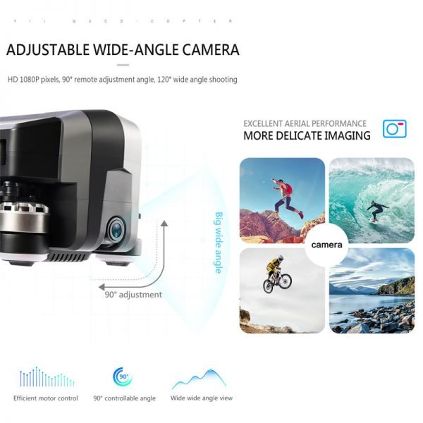 SJRC F11 GPS Drone With Wifi FPV 1080P Camera Brushless Quadcopter 25 minutes Flight Time Gesture Control Foldable Dron Vs CG033 - Image 4
