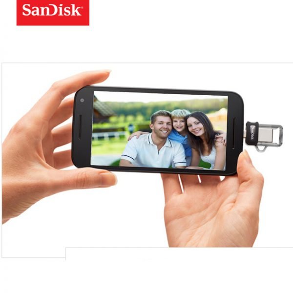 SanDisk OTG USB Flash Drive 32GB 16GB USB 3.0 Dual Mini Pen Drives 128GB 64GB PenDrives for PC and Android phones For shipping - Image 3