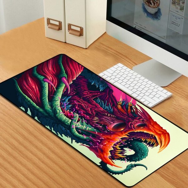 Sovawin 80x30cm XL Lockedge Large Gaming Mouse Pad Computer Gamer CS GO Keyboard Mouse Mat Hyper Beast Desk Mousepad for PC - Image 3