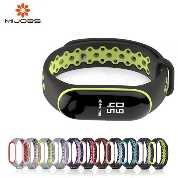 Sport Mi Band 3 Strap wrist strap for Xiaomi mi band 3 sport Silicone Bracelet for xiaomi Mi band 3 band3 smart watch bracelet