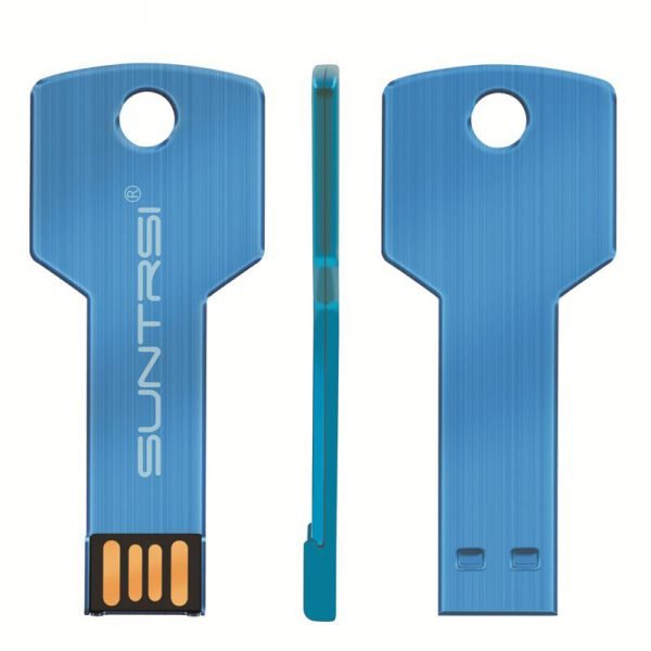Suntrsi USB Flash Drive 64GB Metal Key Pendrive 64GB Waterproof Pen Drive USB 2.0 USB Stick Memory Stick USB Flash Custom Metal - Image 2