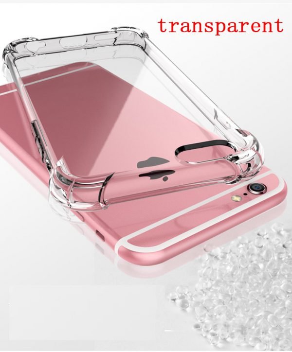 Super Shockproof Clear Soft Case for iPhone 5 5S SE 6 7 8 Plus 6SPlus 7Plus 8Plus X S R MAX Silicon Luxury Cell Phone Back Cover - Image 5