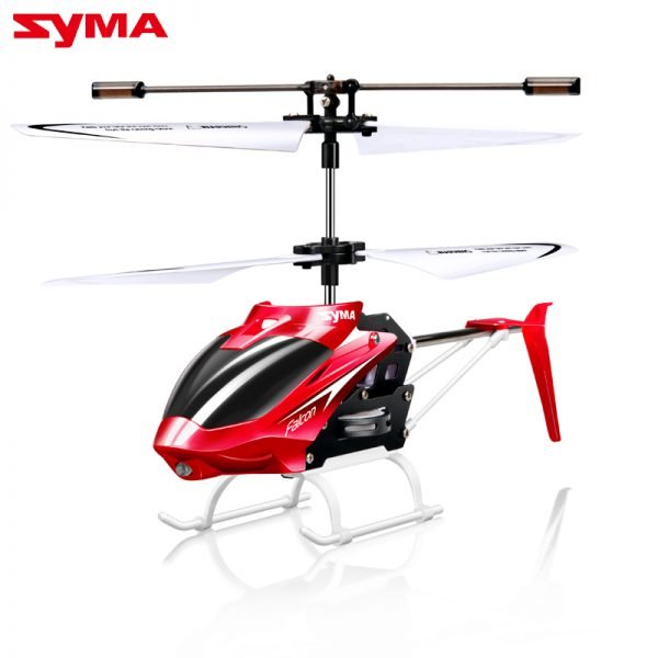 Syma Official W25 RC Helicopter 2 CH 2 Channel Mini RC Drone With Gyro Crash Resistant RC Toys For Boy Kids Gift Red Yellow - Image 2
