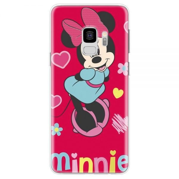 TPU Fundas For Coque Samsung Galaxy J3 J5 J7 A3 A5 2016 2017 J4 J6 A6 A7 A8 2018 Note 8 9 S7 Edge S8 S9 Plus Minnie Mickey Case - Image 4