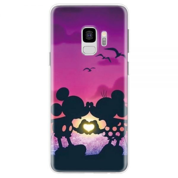 TPU Fundas For Coque Samsung Galaxy J3 J5 J7 A3 A5 2016 2017 J4 J6 A6 A7 A8 2018 Note 8 9 S7 Edge S8 S9 Plus Minnie Mickey Case - Image 5