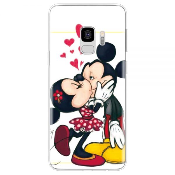 TPU Fundas For Coque Samsung Galaxy J3 J5 J7 A3 A5 2016 2017 J4 J6 A6 A7 A8 2018 Note 8 9 S7 Edge S8 S9 Plus Minnie Mickey Case - Image 6
