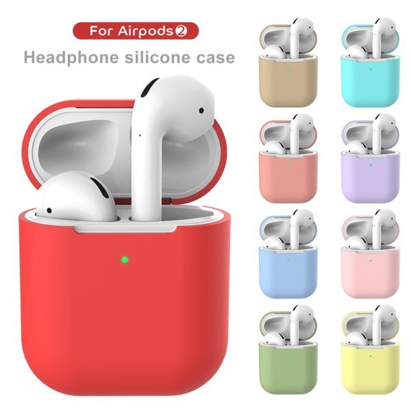 TPU Silicone Bluetooth Wireless Earphone Case For AirPods 1 Protective Cover Skin Accessories For Apple AirPods 2nd Charging Box - Image 6