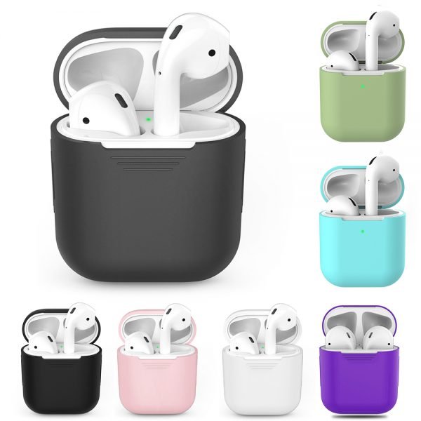 TPU Silicone Bluetooth Wireless Earphone Case For AirPods 1 Protective Cover Skin Accessories For Apple AirPods 2nd Charging Box