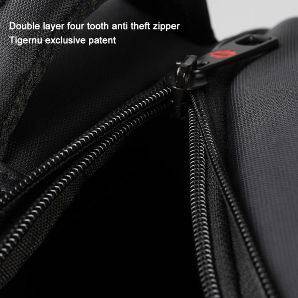 Tigernu Anti Theft Nylon 27L Men 15.6 inch Laptop Backpacks School Fashion Travel Male Mochilas Feminina Casual Women Schoolbag - Image 2