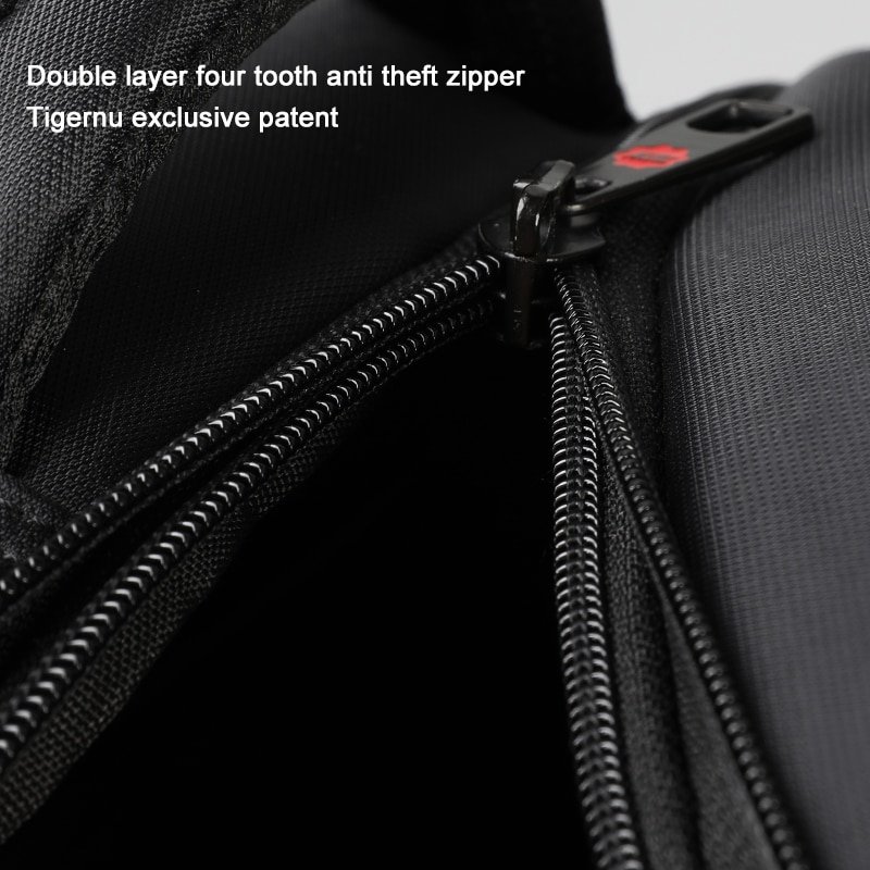Tigernu Anti Theft Nylon 27L Men 15.6 inch Laptop Backpacks School Fashion Travel Male Mochilas Feminina Casual Women Schoolbag - Image 2