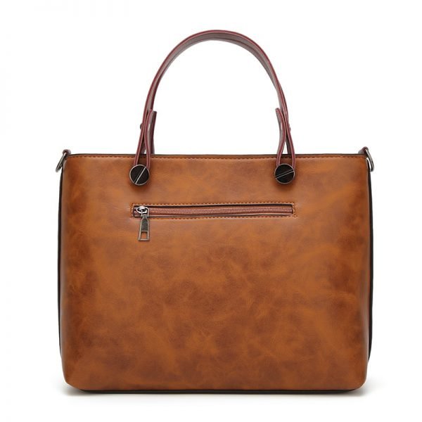 Tinkin Vintage Women Shoulder Bag Female Causal Totes for Daily Shopping All-Purpose High Quality Dames Handbag - Image 3