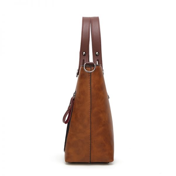 Tinkin Vintage Women Shoulder Bag Female Causal Totes for Daily Shopping All-Purpose High Quality Dames Handbag - Image 4