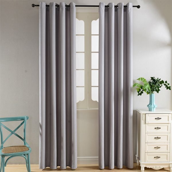 Topfinel Modern Solid Velvet Blackout Curtains for Living Room Bedroom Luxury Black Out Curtains Thick Thermal Night Curtain - Image 4