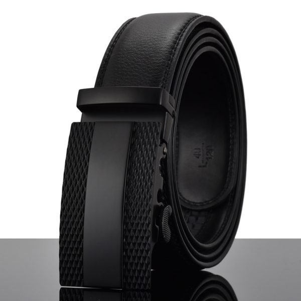 WOWTIGER Fashion Designers Men Automatic Buckle Leather luxury Belt Business Male Alloy buckle Belts for Men Ceinture Homme - Image 2