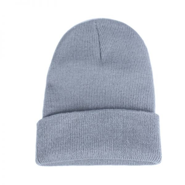 Women Hat Solid Knitted Beanie Winter Hats for Women Mens Ladies Unisex Bone Cotton Spring Autumn Keep Warm Skull Cap 2018 - Image 4