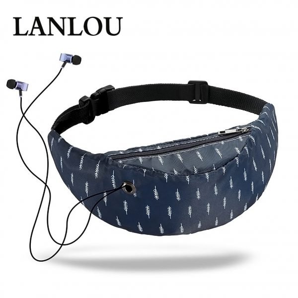 Women Waist bag waterproof Canvas High Quality Belt Bags  Fanny Pack girls Sling Bags New Fashion Mobile Phone Pouch sports bag