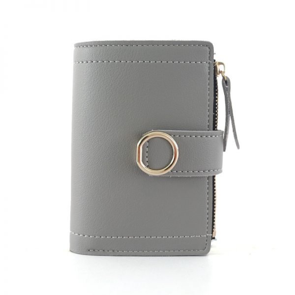 Women Wallets Small Fashion Brand Leather Purse Women Ladies Card Bag For Women 2018 Clutch Women Female Purse Money Clip Wallet - Image 5