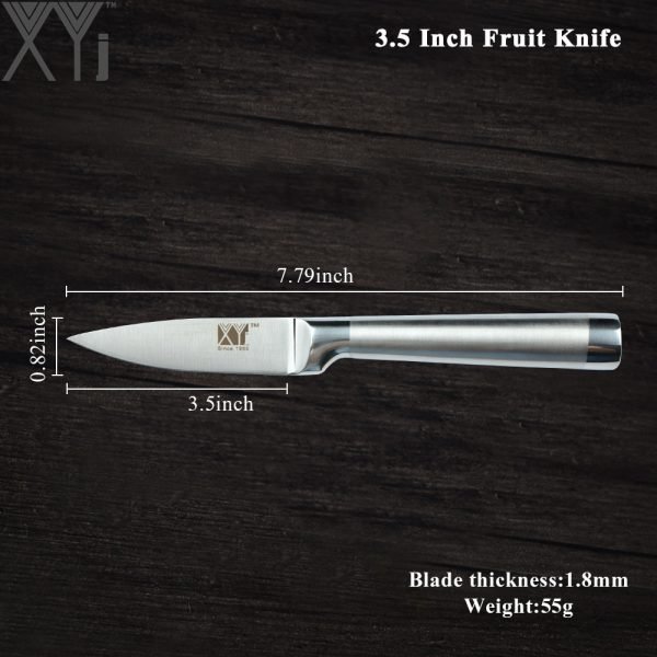 XYj Japanese Style Stainless Steel Kitchen Knife Paring Utility Santoku Bread Chef Slicing knife High Carbon Steel Cooking Knive - Image 4